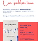  Presentazione del libro “Con i piedi per terra”